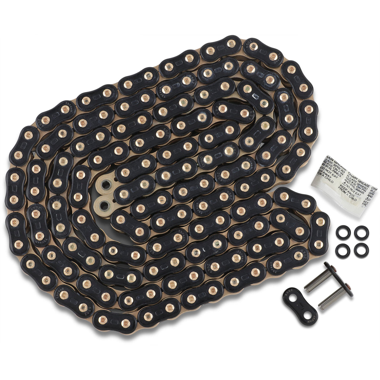 ThreeD 530 Z Chain Drive Chain 150 Links Black Gold - 530Z3D-150KG
