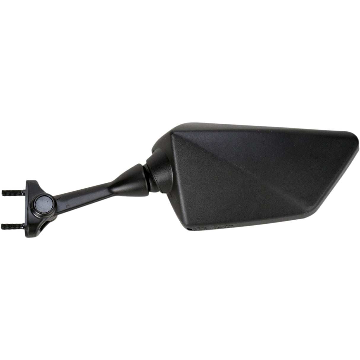 EMGO 0640-0690 20-43092 OEM-Style Replacement Mirror Mirror - Side View - Polygon - Black - Left