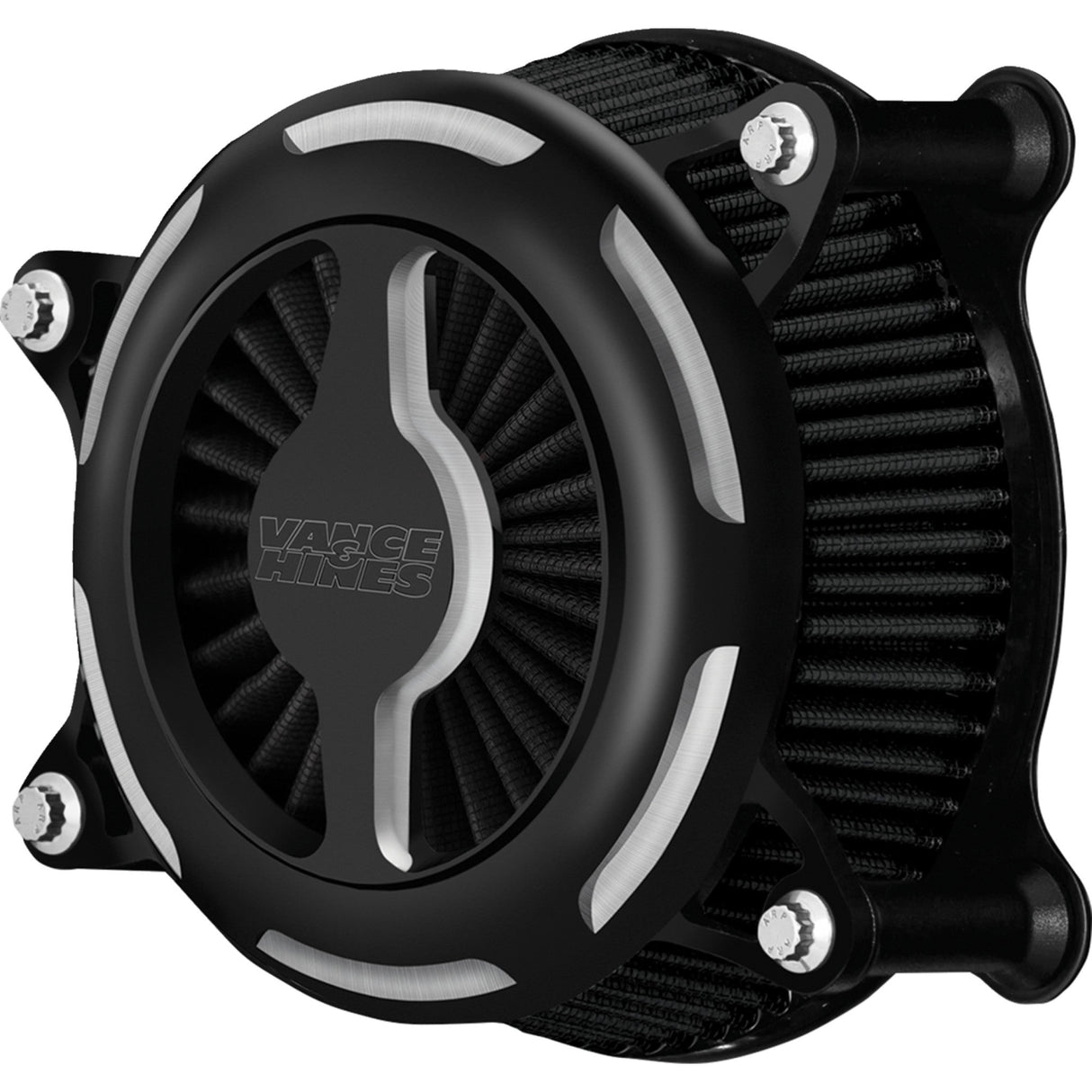Vance & Hines VO2 Blade Air Intake Black Contrast - 40395 For Harley Motorcycles 2017-2025