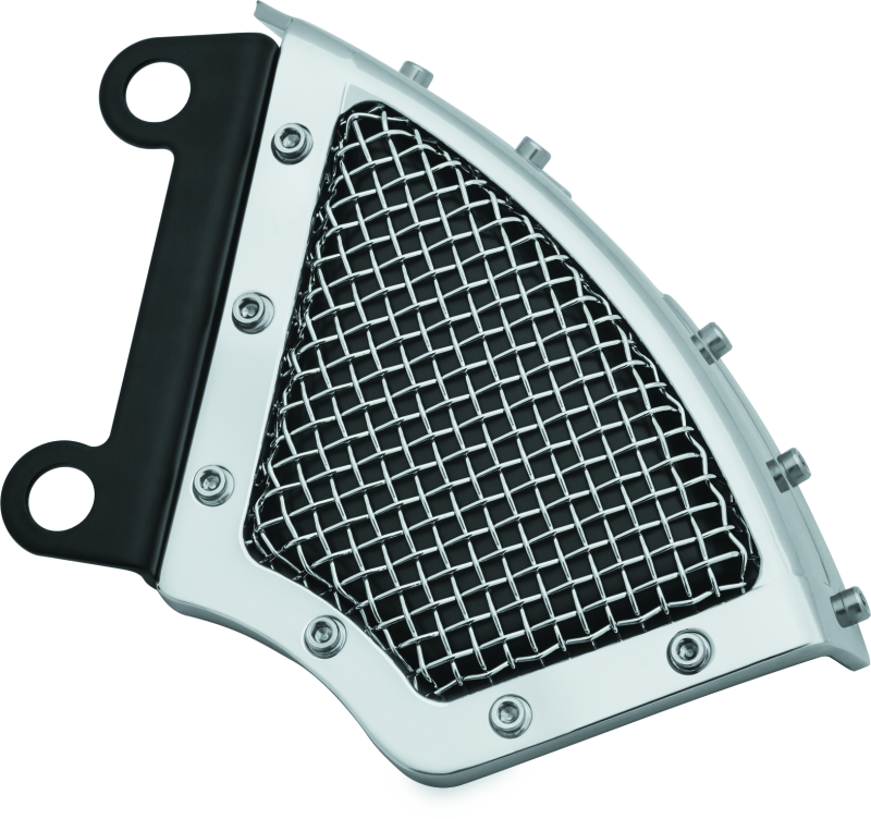 Kuryakyn 6540 Mesh Front Caliper Covers Chrome