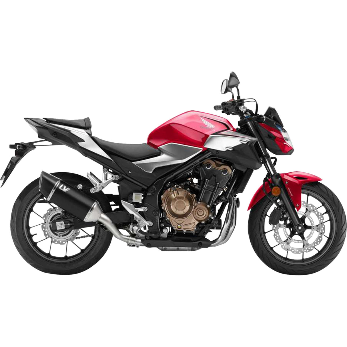 Leovince LV-14 R Muffler - 15634BU Honda CBR500R 2022-2025