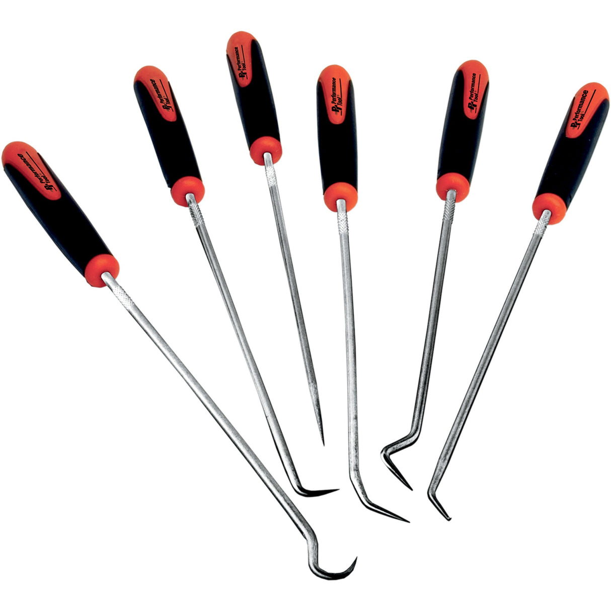 PERFORMANCE TOOL 3850-0150 W942 6-Piece Hook and Pick Set Hook & Pick - 6-Piece Set