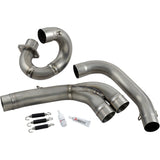 AKRAPOVIC 1812-0249 E-D12E5 Headpipe Header - Titanium