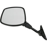 EMGO 2029681 20-29681 OEM-Style Replacement Mirror Mirror - Side View - Rectangle - Black - Left