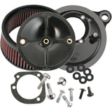 S&S Cycle Super Stock™ Stealth Air Cleaner Kit Black - 170-0060 For Harley Motorcycles 1999-2006