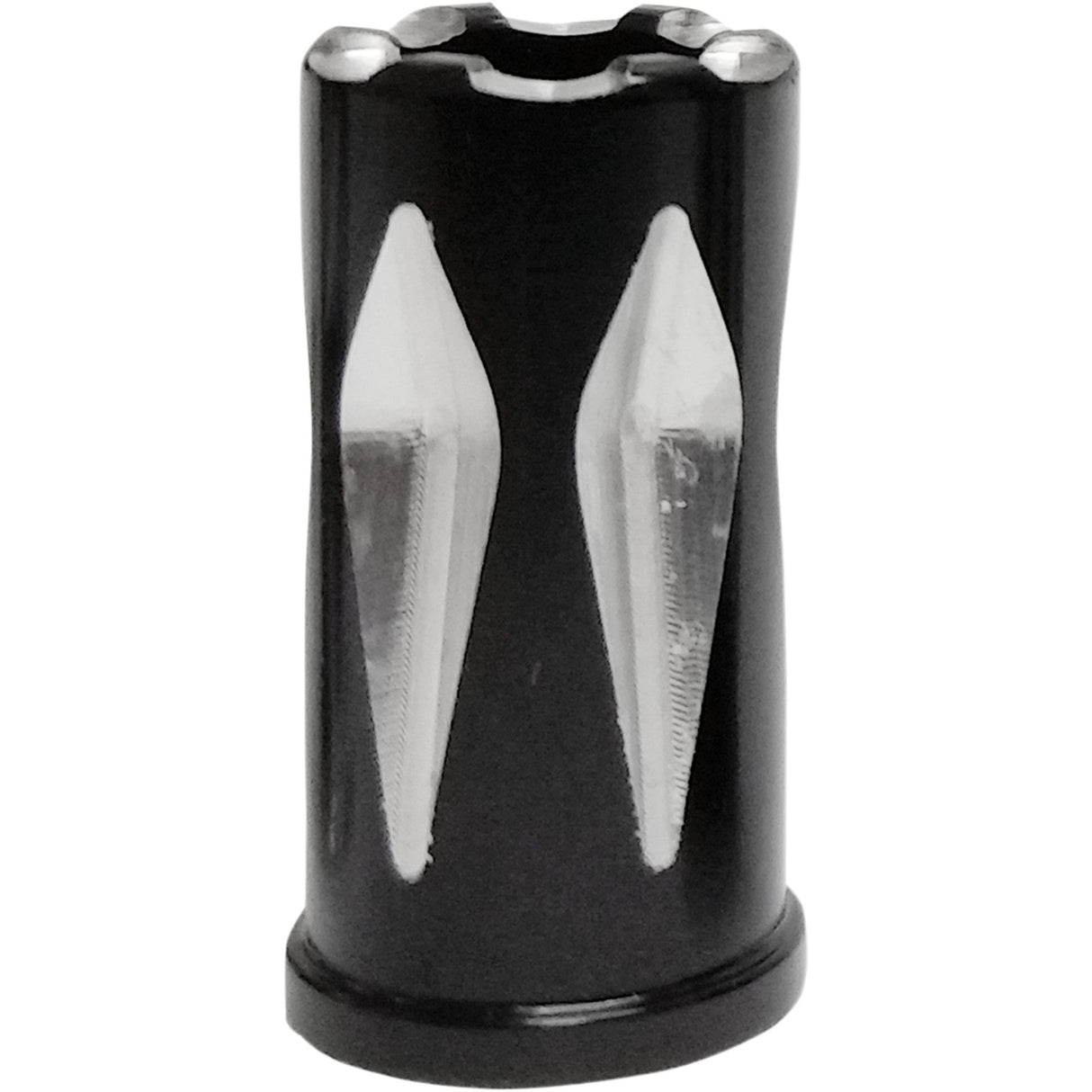 AVON GRIPS 0361-0083 SVC-311-ANO-RIV Rival Valve Stem Cap Valve Stem Cap - Rival - Black - Anodized