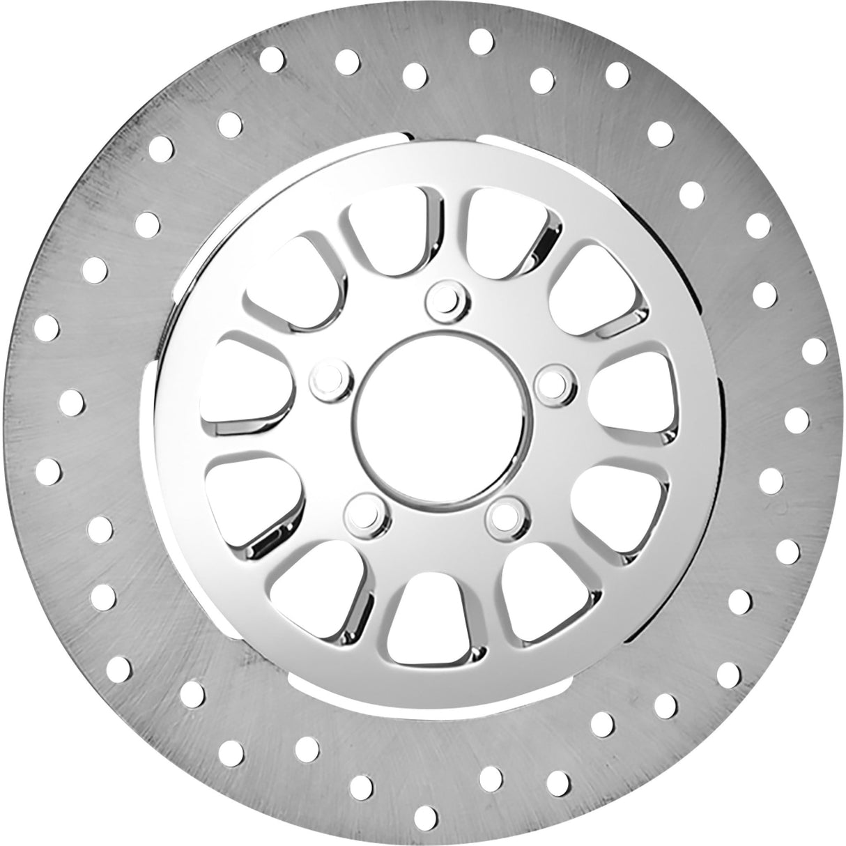 RC COMPONENTS 1710-4311 COG117117CLF2K Floating Front Rotor - Brake Rotor - Front Left - Dynasty - Chrome