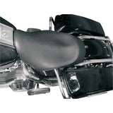 Danny Gray Buttcrack™ Solo Seat — Smooth Black - 20-403 For Harley Road King 1997-2007