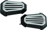 Kuryakyn 6708 Dillinger Handguards Silver