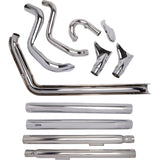 Cobra Bad Hombre Duals 2-Into-2 Exhaust System - 6989 For Harley Softail 2012-2017