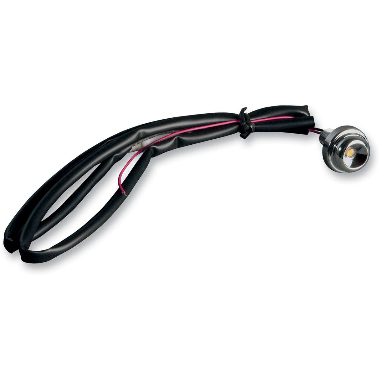 CYCLE VISIONS 2040-1187 CV-4540 Lucifer Lights Lucifer Light - Chrome/Red