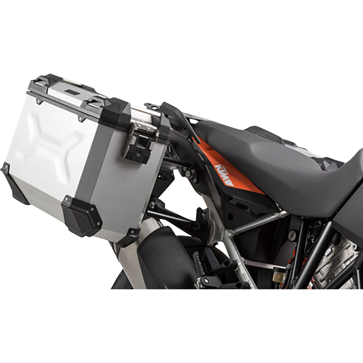 SW-MOTECH 3580-0114 ADV.04.333.75002/S Adventure Luggage System silver - ktm adventure '13-'20