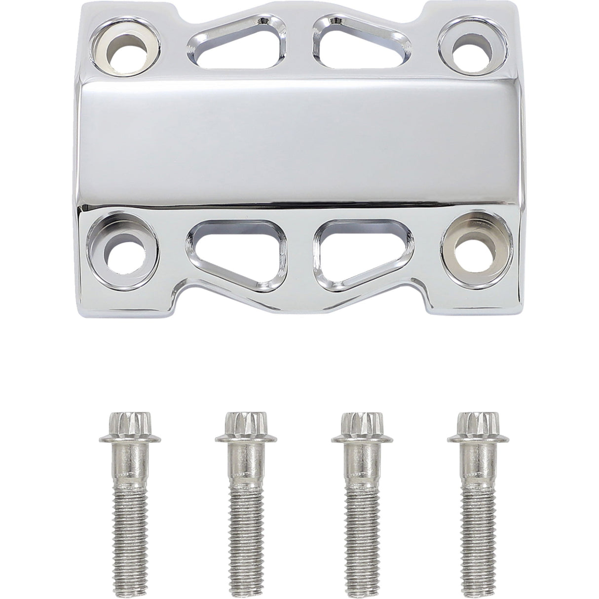 LA CHOPPERS 0602-1407 LA-7470-06C Performance Risers Risers - Straight - 6" - Chrome