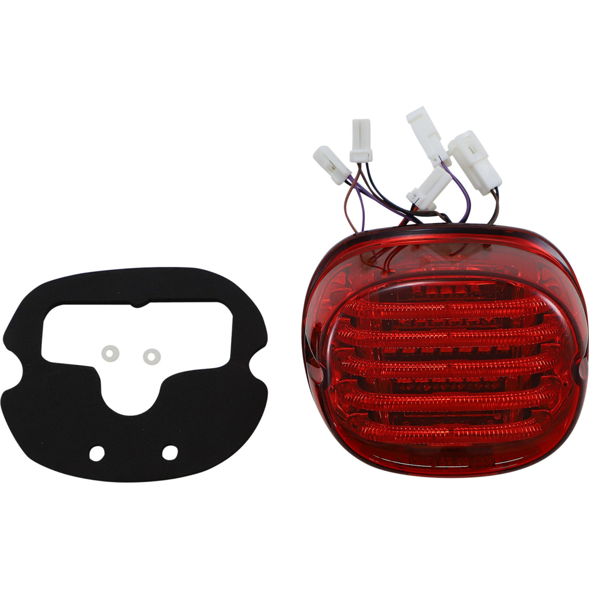 CUSTOM DYNAMICS 2010-1412 PB-TL-INT-BW-R ProBEAM® Integrated Low Profile LED Taillights with Auxiliary Turn Signals - Taillight/Turn Signal - Bottom Window - Red Lens