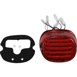 CUSTOM DYNAMICS 2010-1412 PB-TL-INT-BW-R ProBEAM® Integrated Low Profile LED Taillights with Auxiliary Turn Signals - Taillight/Turn Signal - Bottom Window - Red Lens