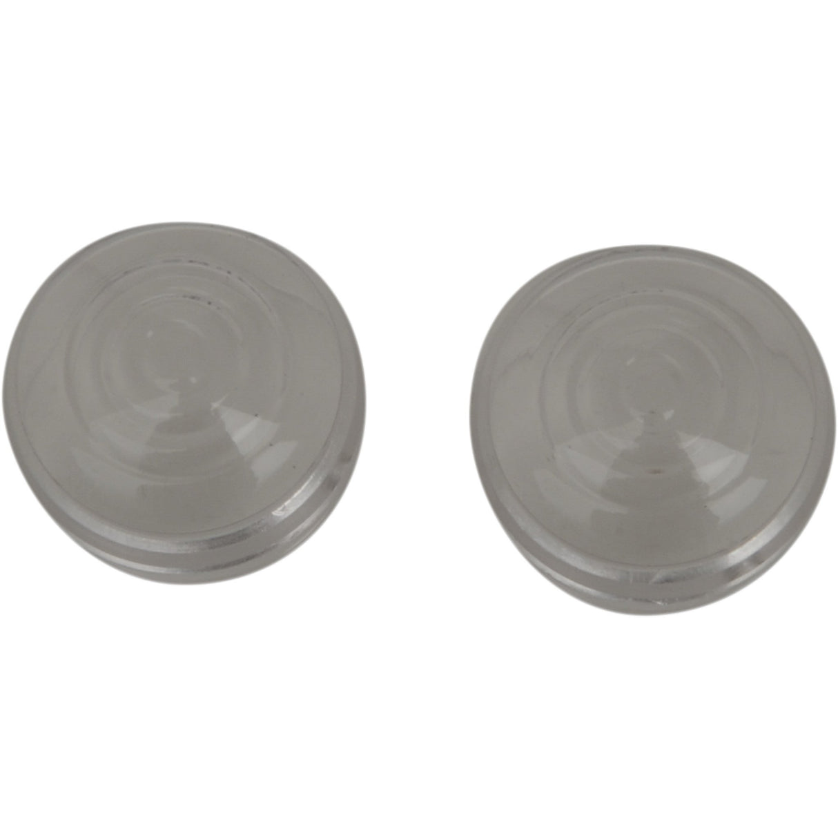 DRAG SPECIALTIES DS-282044 Chrome Marker Lights — Marker Light Lens Replacement Clear Lens - DDS282040/1