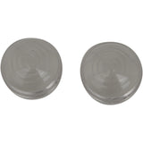 DRAG SPECIALTIES DS-282044 Chrome Marker Lights — Marker Light Lens Replacement Clear Lens - DDS282040/1