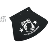 DRAG SPECIALTIES Mud Flap — POW-MIA - W x H