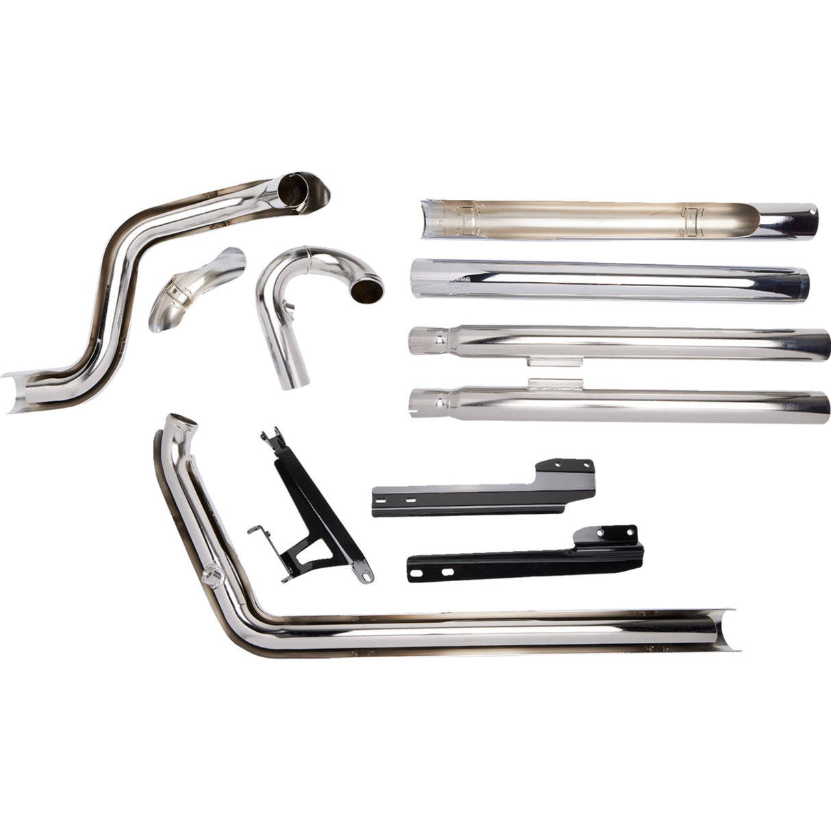 Cobra Bad Hombre Duals 2-Into-2 Exhaust System - 6986 For Harley Softail 2012-2017