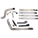 Cobra Bad Hombre Duals 2-Into-2 Exhaust System - 6986 For Harley Softail 2012-2017
