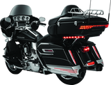Kuryakyn 7284 Tri-line Gauge Trim 14-Up Touring Models Chrome