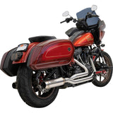 Bassani Xhaust 2-Into-2 Exhaust System - 1S97SS For Harley Softail 2018-2024