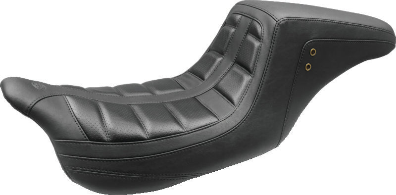 Mustang Motorcycle Mustang Rd King, Str Glide, Eagle Wide Tripper Solo Seat Brown - 76721 For Harley Touring 1997-2021