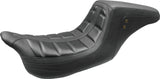 Mustang Motorcycle Mustang Rd King, Str Glide, Eagle Wide Tripper Solo Seat Brown - 76721 For Harley Touring 1997-2021