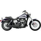 COBRA 1800-1400 6858B Speedster Slashdown Exhaust System - Dyna '12-'17