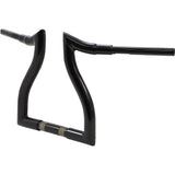 LA CHOPPERS 0601-5966 LA-7326-12B Hammerhead Handlebar - 12" - Black