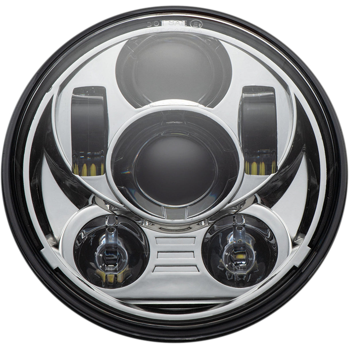 CUSTOM DYNAMICS 2001-2379 CD-575-C 5.75" LED Headlamp - Chrome