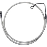 Magnum Shielding Designer Series ABS-Specific Mid Brake Line Kit ABS Sterling Chromite II - 37011 For Harley Touring 2008-2013