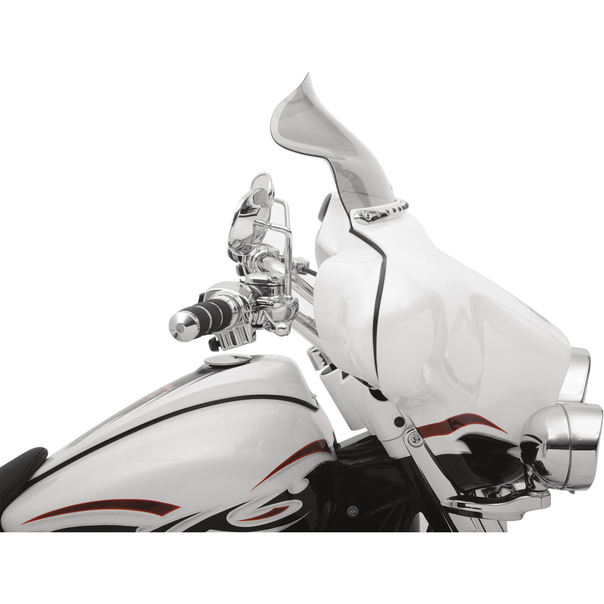 Klock Werks Flare® Windshield 8-1/2" Tinted - KWW-01-0209 For Harley Touring 1996-2013