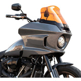 Klock Werks Kolor Flare® Windshield 8" Orange - KWW-02-0630 For Harley Softail Low Rider 2022-2025