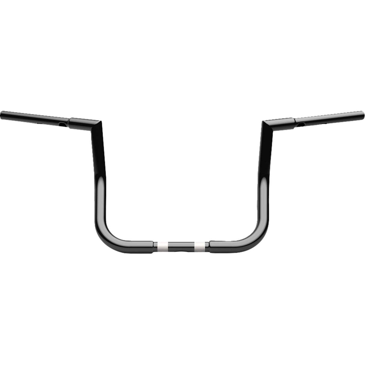 LA CHOPPERS 0601-6577 LA-7367-12B 1-1/4" Twin Peaks Touring Handlebar - Bagger - 12" - Black