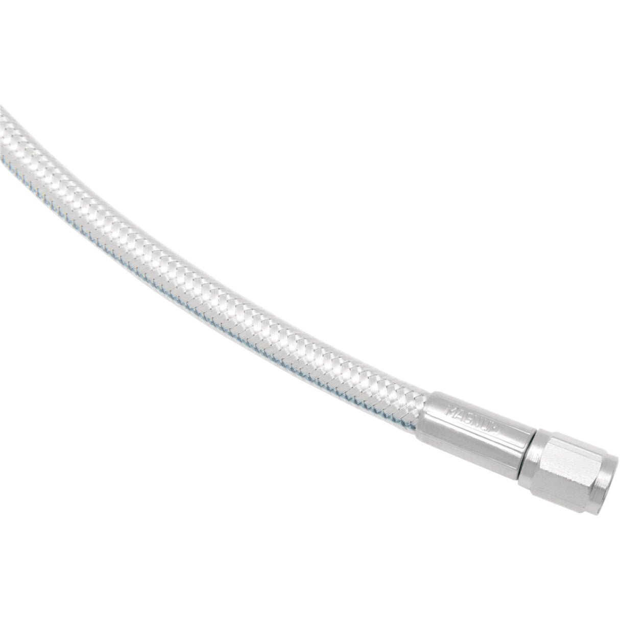MAGNUM SHIELDING DS3517 3517 Braided Universal Brake Line Brake Line - 17" - Sterling Chromite II