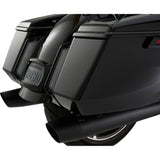 Ciro Filler Panel Tail Lights Smoke Lens Black - 42051 For Harley Touring 2023-2026