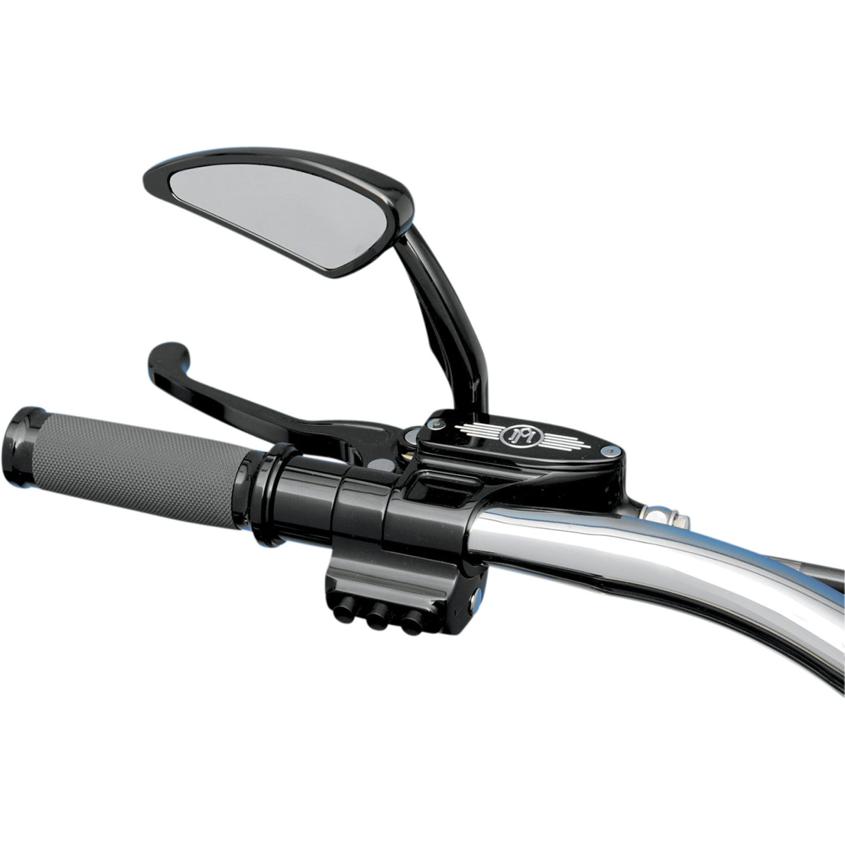 PERFORMANCE MACHINE (PM) 0616-0101 0062-2033-B Contour Billet Handlebar Switch left side - three button - hydraulic clutch - black