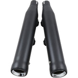 COBRA 1801-1403 6086RB Neighbor Hater Slip-On Mufflers - 3" Neighbor Hater Mufflers for FL - Black