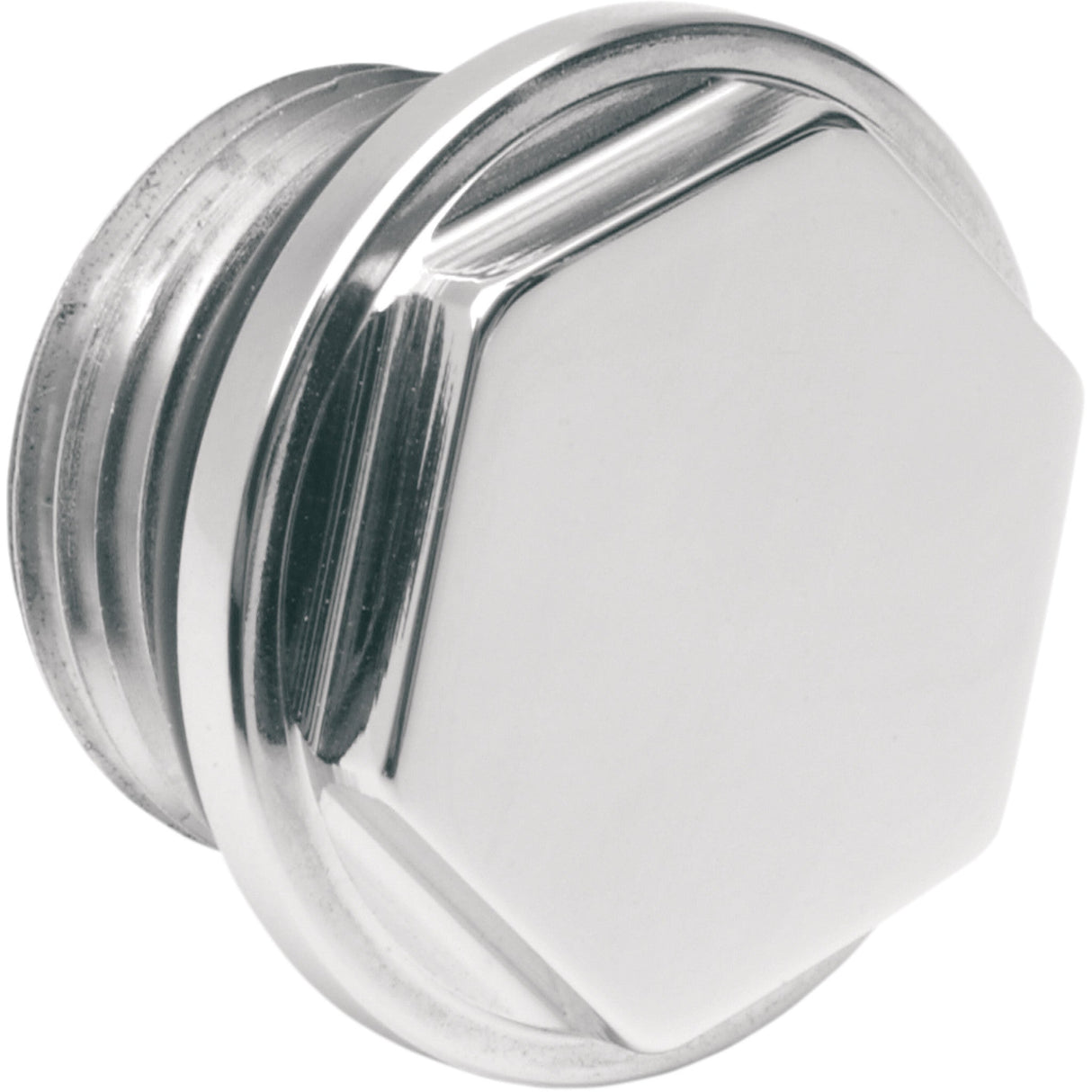 DRAG SPECIALTIES 0705-0054 Fuel Tank Outlet Plug chrome
