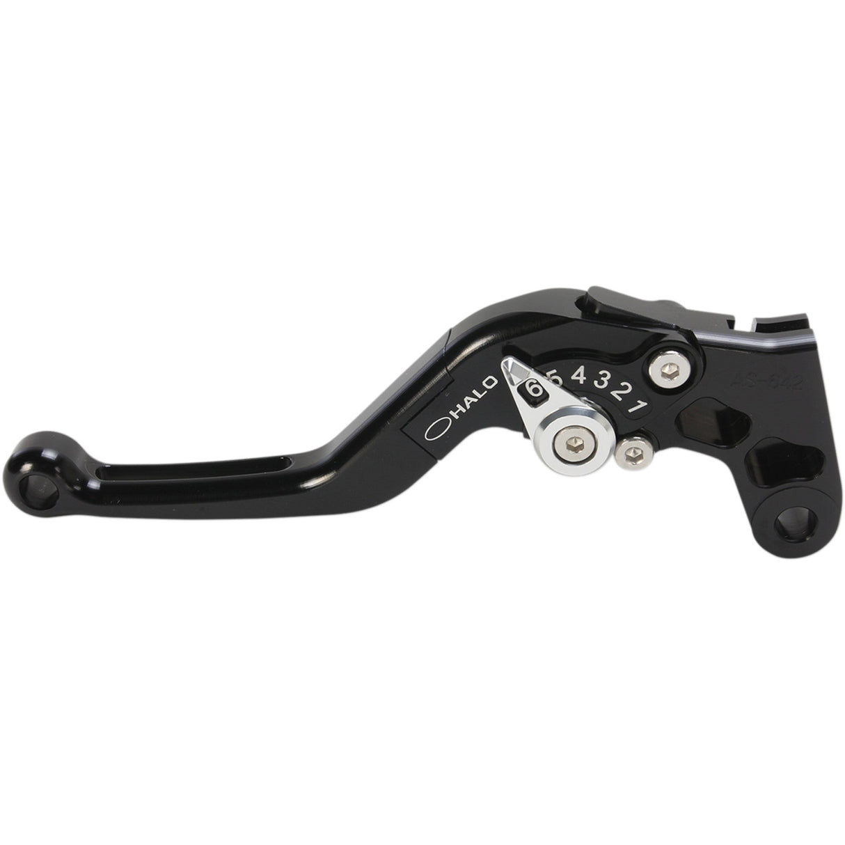 DRIVEN RACING 0613-1292 DFL-AS-642 Halo Adjustable & Folding Clutch Lever Clutch Lever - Halo