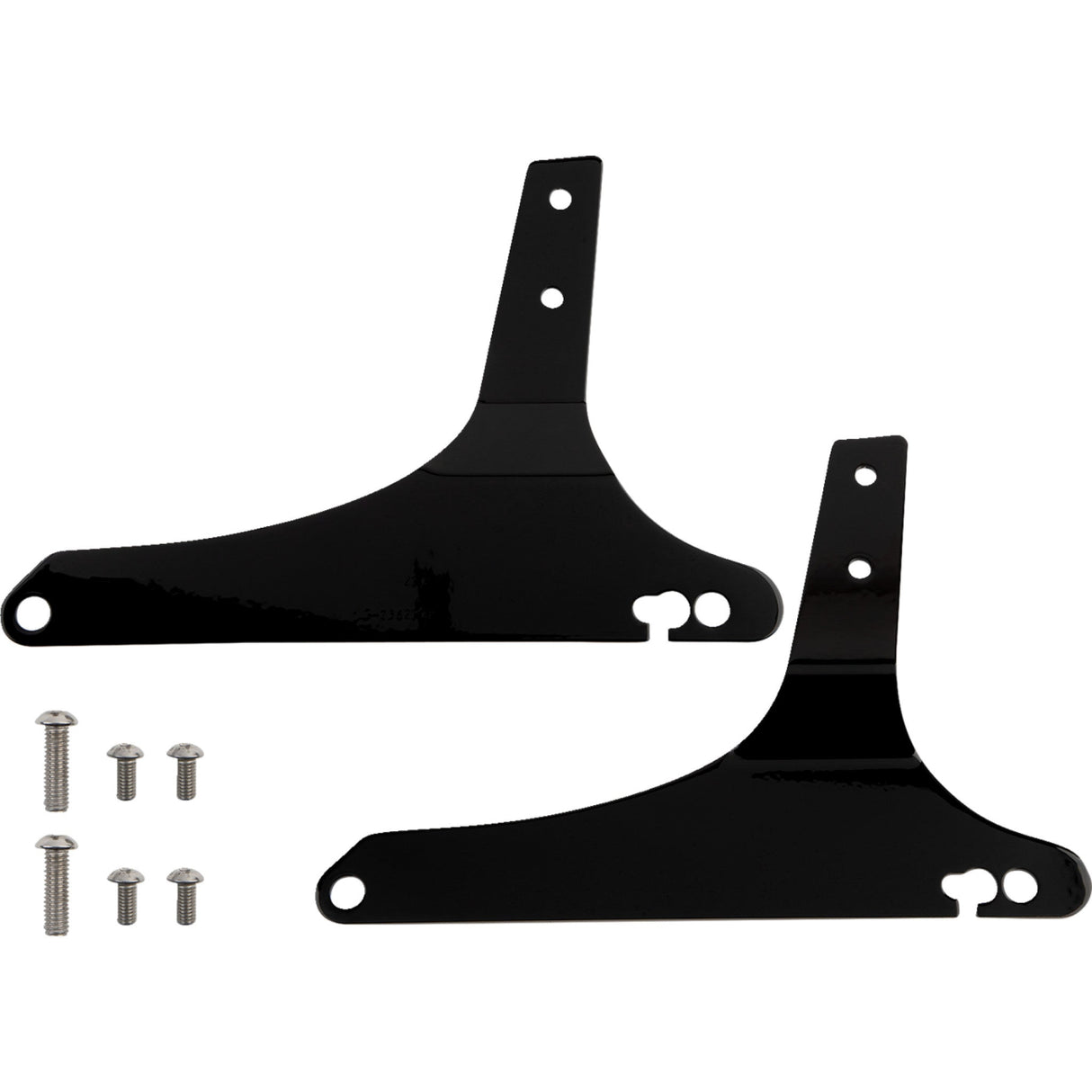 Cobra Square Sissy Bar Black Dyna - 602-1152B For Harley Dyna 2006-2017