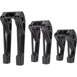 Kodlin USA Fastback Risers 8" Black - K55122 For Harley Softail 2018-2024