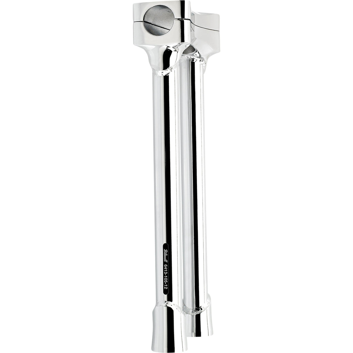 BILTWELL 0602-1117 6413-105-12 Murdock O/S Risers 12" - chrome