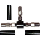 MAGNUM SHIELDING 1742-0448 493006 BYO® Build-Your-Own Mini Manifold Tee Brake - Black