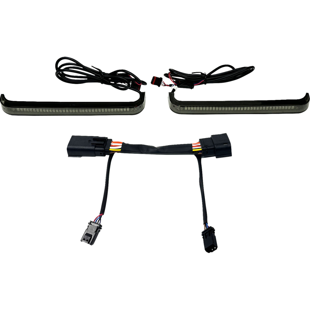 CUSTOM DYNAMICS 2040-3240 CD-LP-23-S Low-Profile LED Saddlebag Lights - Smoke