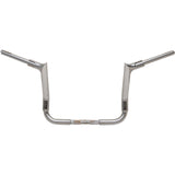FAT Baggers INC. 1-1/2" EZ Install Pointed Top Handlebar 12" Chrome - 805012 For Harley Touring 2006-2020