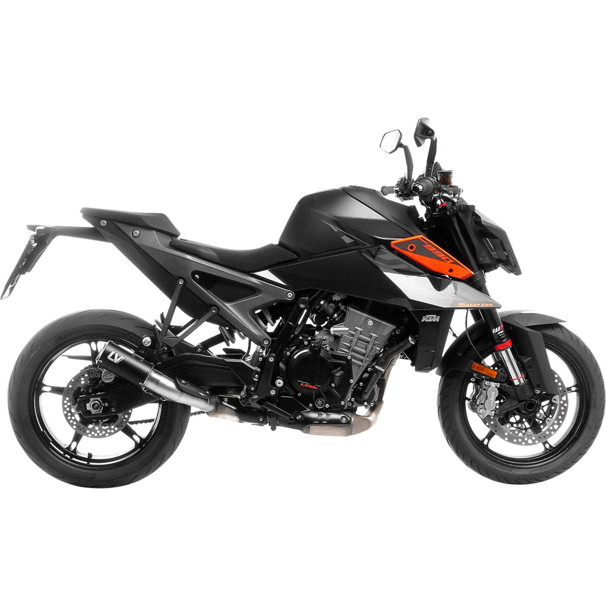 LEOVINCE 1811-4818 15411SBU LV Corsa S Black Edition Slip-On Muffler ktm 990 duke