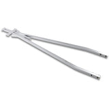 CYCLE VISIONS 1501-0033 CV-8011 Daggertude Styled Sissy Bar Sticks Sissy Bar Stick - Chrome - 30" Daggertude - Narrow