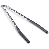CYCLE VISIONS 1501-0477 CV-8040 Twisted Sticks Sissy Bar chrome - 30"